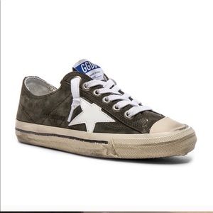 Authentic Golden Goose V-Star 2 sneakers.